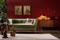 KARE Sofa Rimini 2-Sitzer Grün