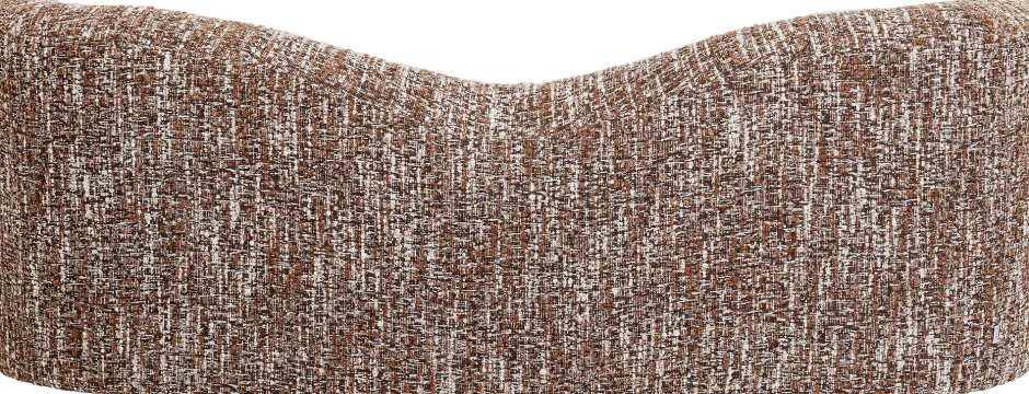 KARE Sofa 2-Sitzer Livia Melange Braun 201cm