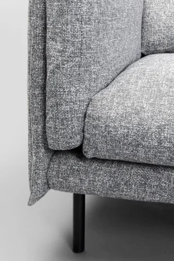 KARE Sofa 2-Sitzer Pola Grau 230cm