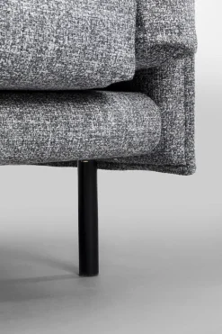 KARE Sofa 2-Sitzer Pola Grau 230cm