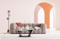 KARE Sofa 3-Sitzer Salamanca Hellbraun 240cm