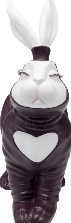 KARE Spardose Fetish Bunny Standing Burgund