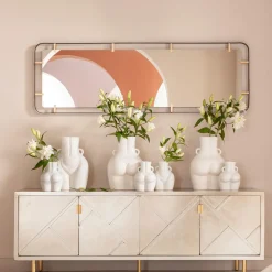 KARE Spiegel Betsy Frame Rectangular Metal 55x165cm