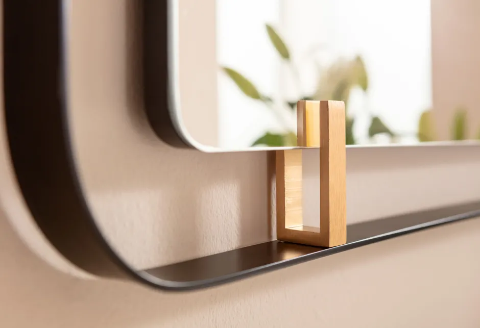 KARE Spiegel Betsy Frame Rectangular Metal 55x165cm