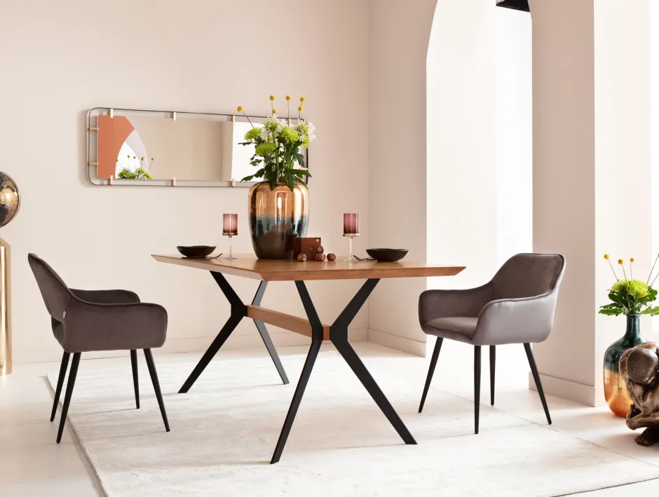 KARE Spiegel Betsy Frame Rectangular Metal 55x165cm