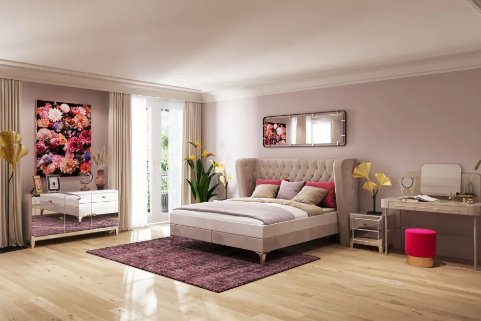 KARE Spiegel Betsy Frame Rectangular Metal 55x165cm