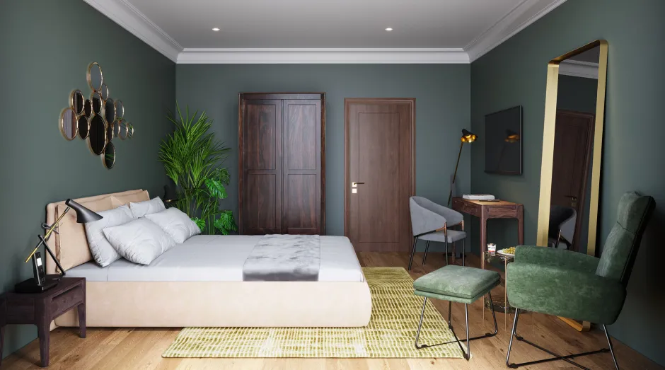 KARE Spiegel Bubbles Brass 38x93cm