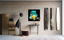 KARE Spiegel Clip Brass 32x177cm