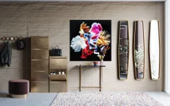 KARE Spiegel Clip Brass 32x177cm