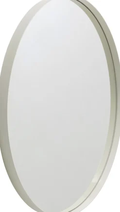 KARE Spiegel Curve Greige Ø100cm