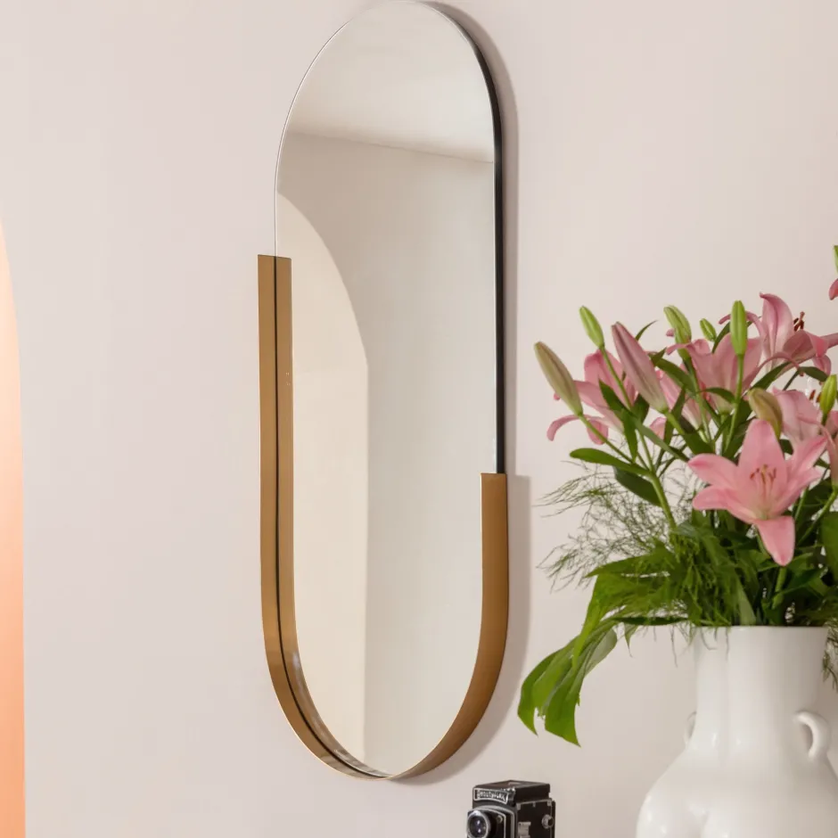 KARE Spiegel Hipster Oval 50x114cm