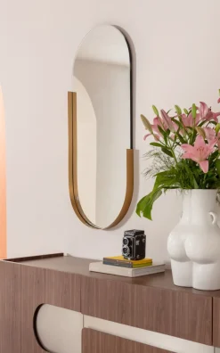 KARE Spiegel Hipster Oval 50x114cm