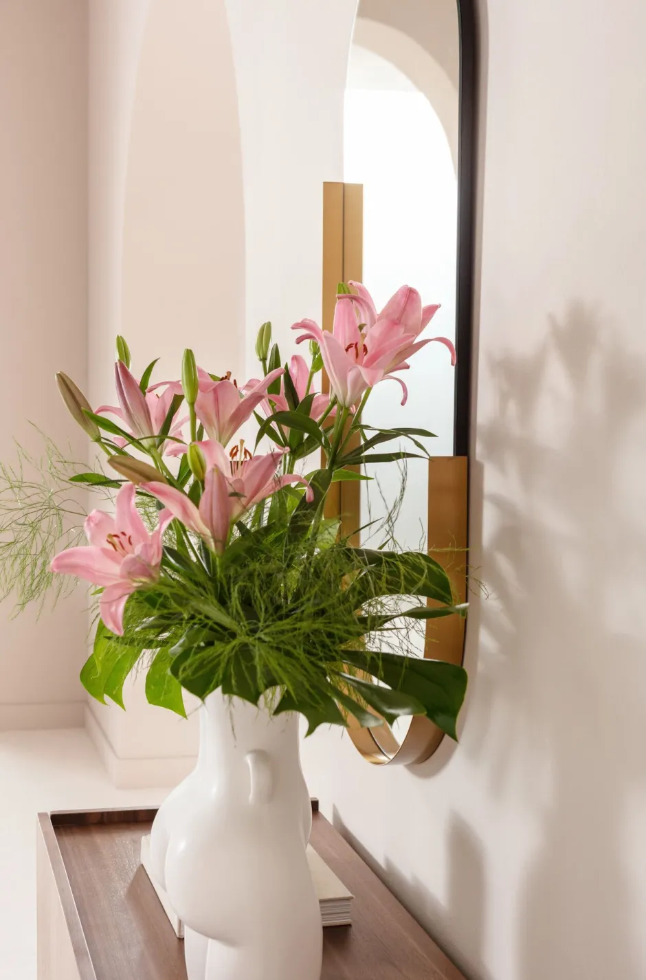 KARE Spiegel Hipster Oval 50x114cm