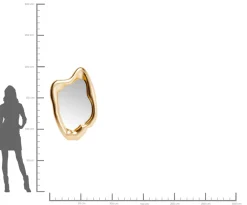 KARE Spiegel Hologram Gold 117x68cm