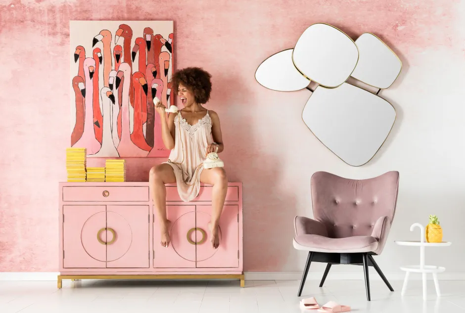 KARE Spiegel Shapes 130x110cm