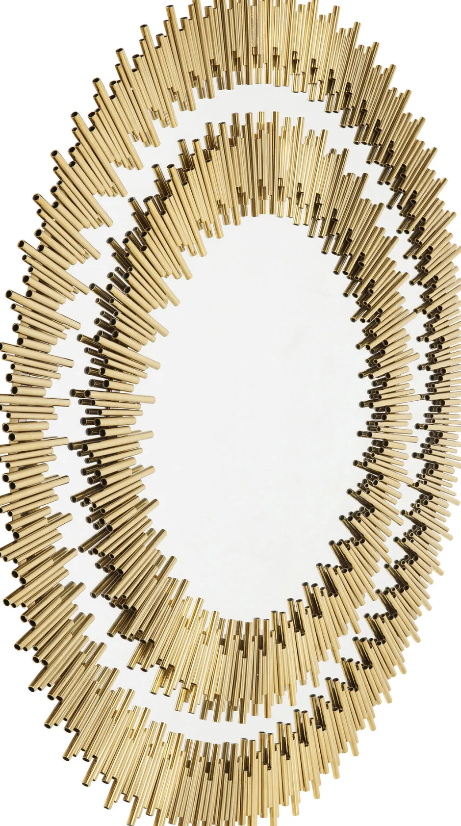 KARE Spiegel Solare Gold Ø132cm