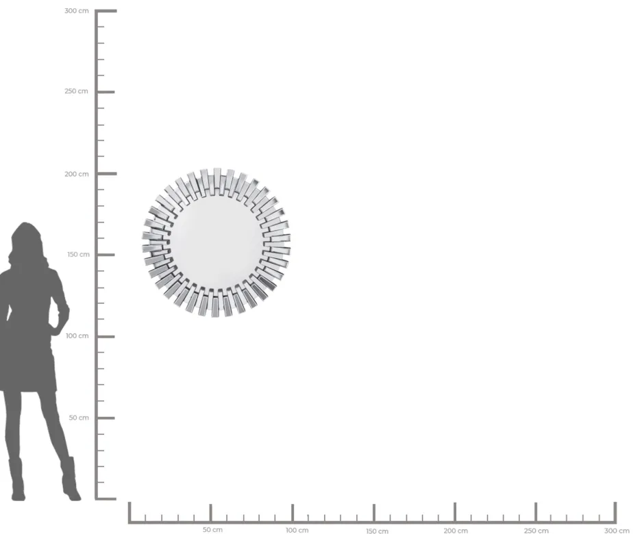 KARE Spiegel Sprocket Ø92cm