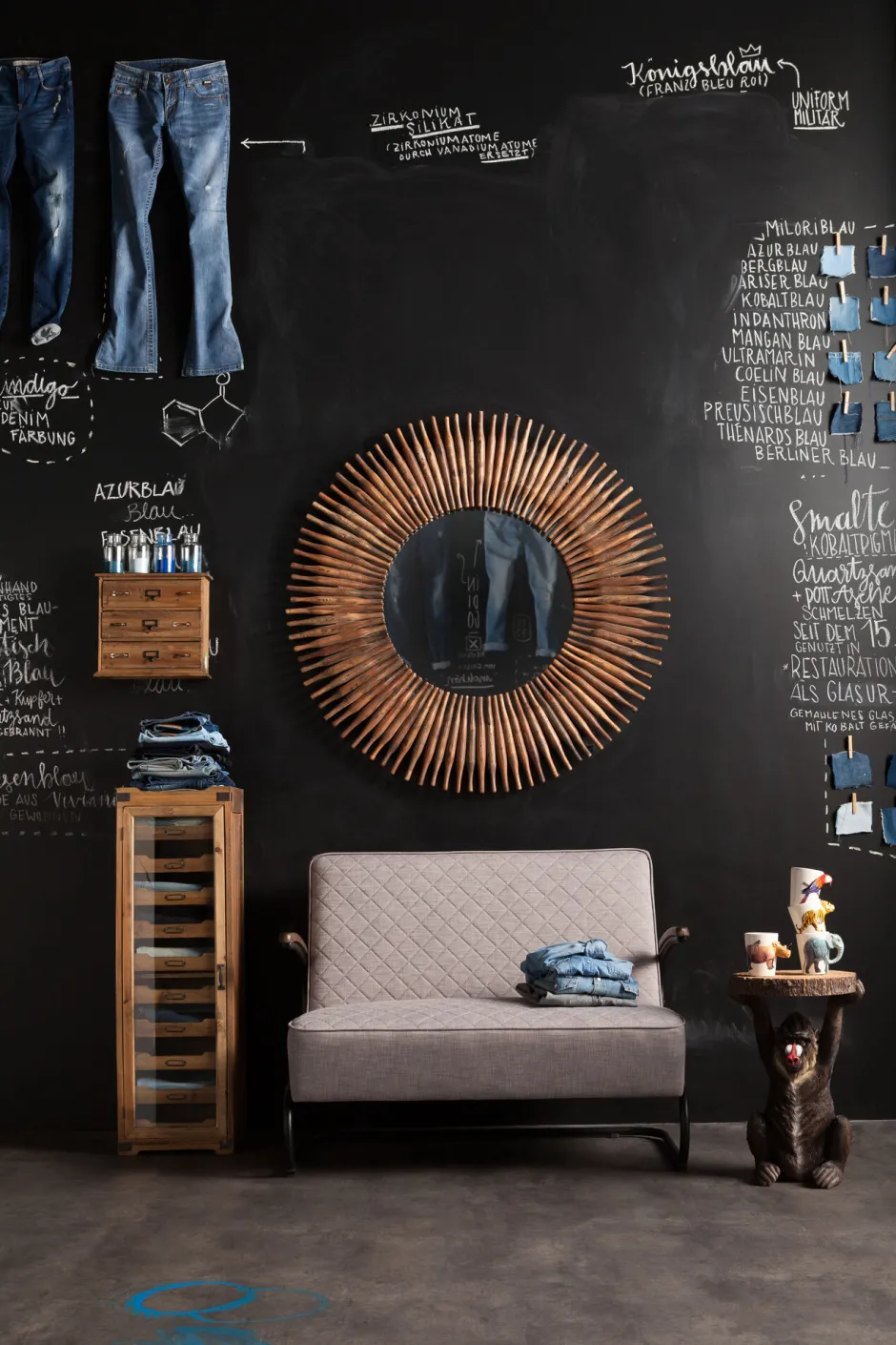 KARE Spiegel Sunlight Ø120cm