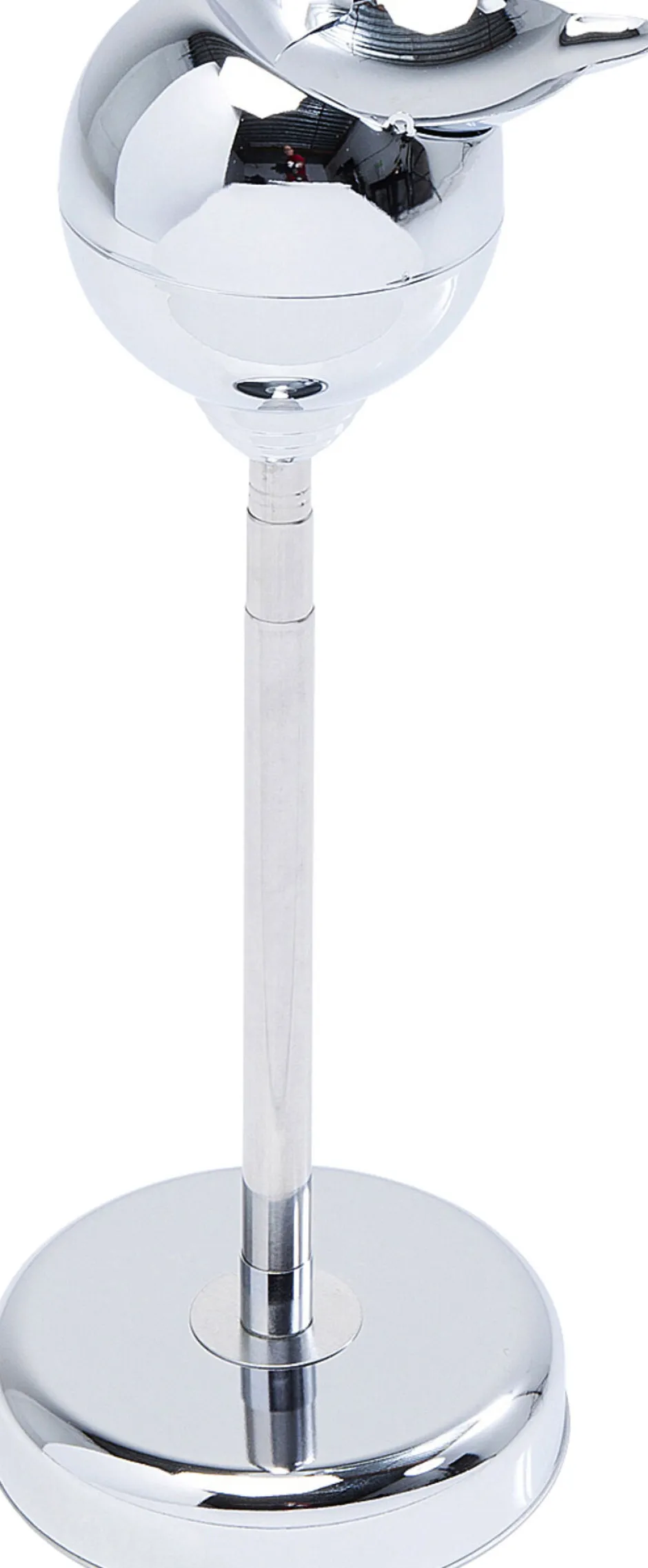 KARE Standaschenbecher Spheric Edelstahl poliert