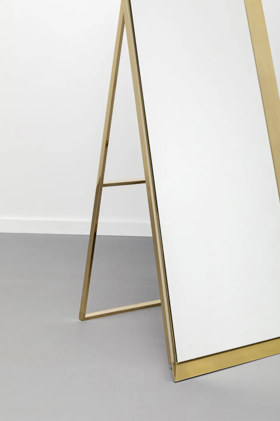 KARE Standspiegel Arezzo Brass 53x160cm