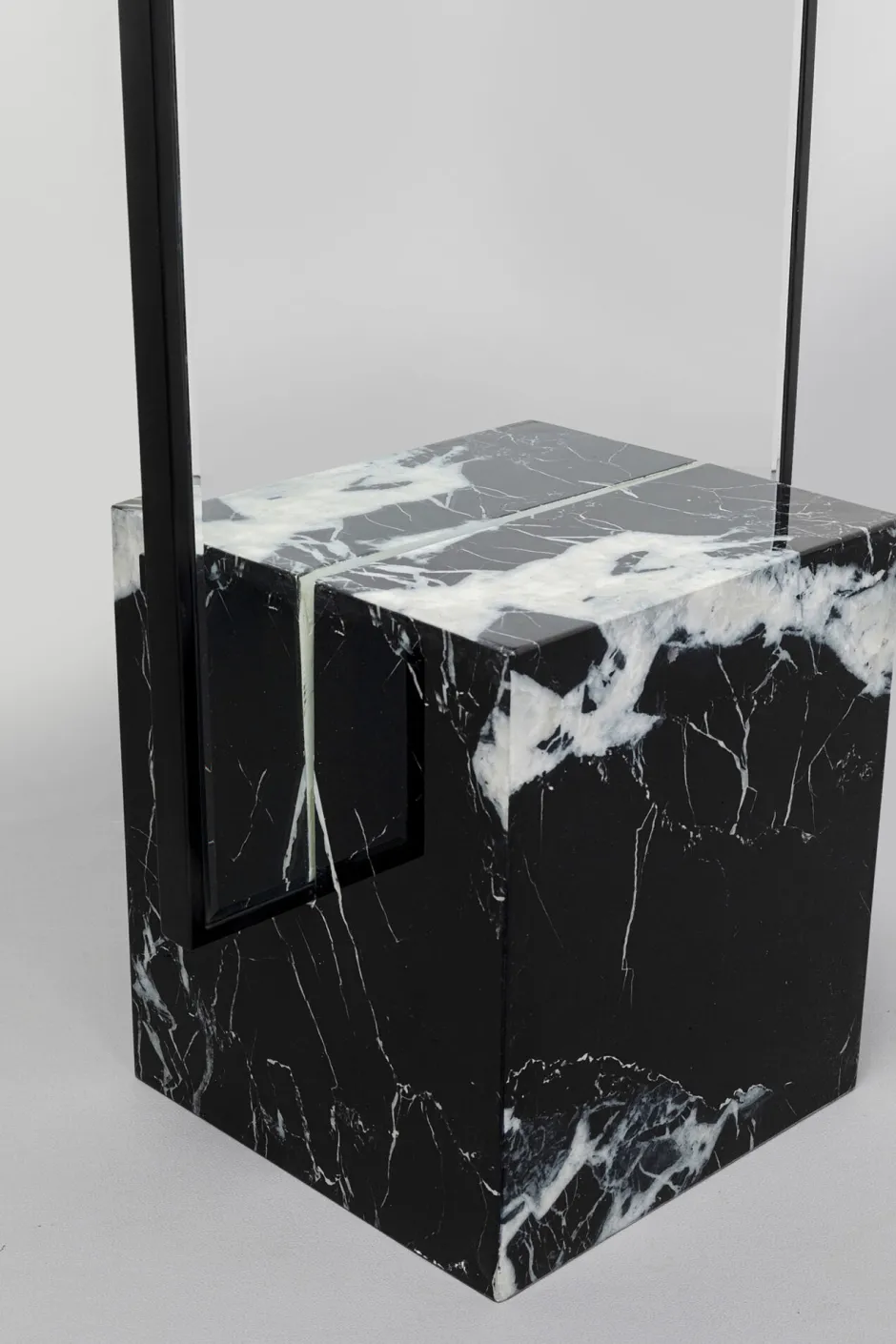 KARE Standspiegel Hulda Schwarz 46x180cm