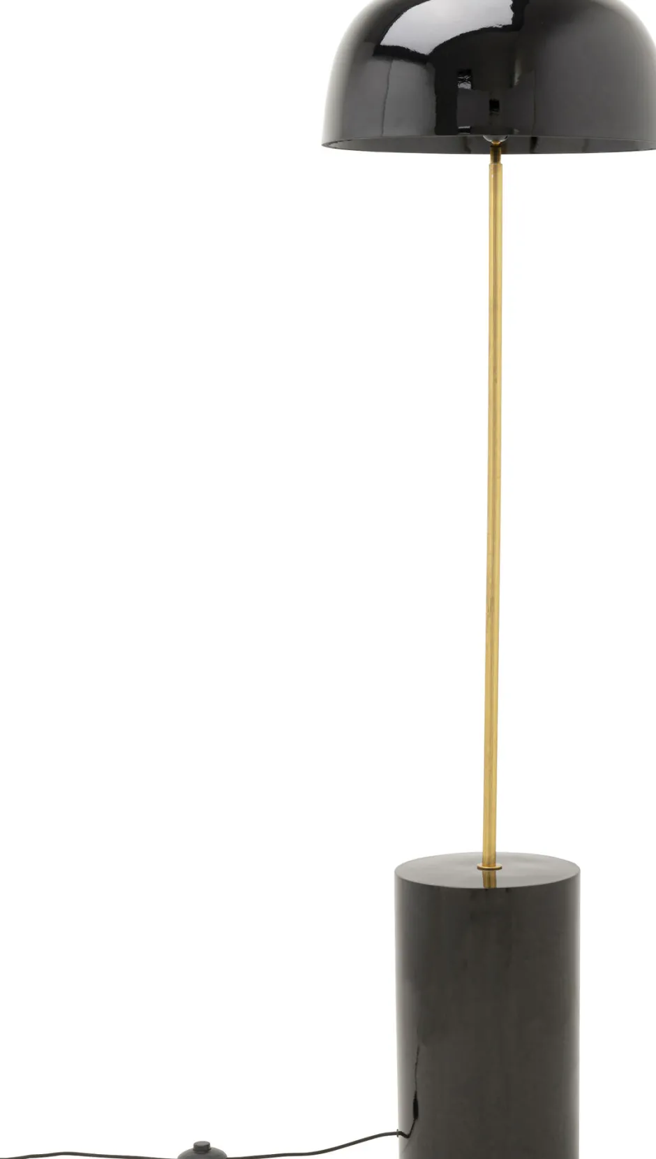 KARE Stehlampe Loungy Schwarz 160cm