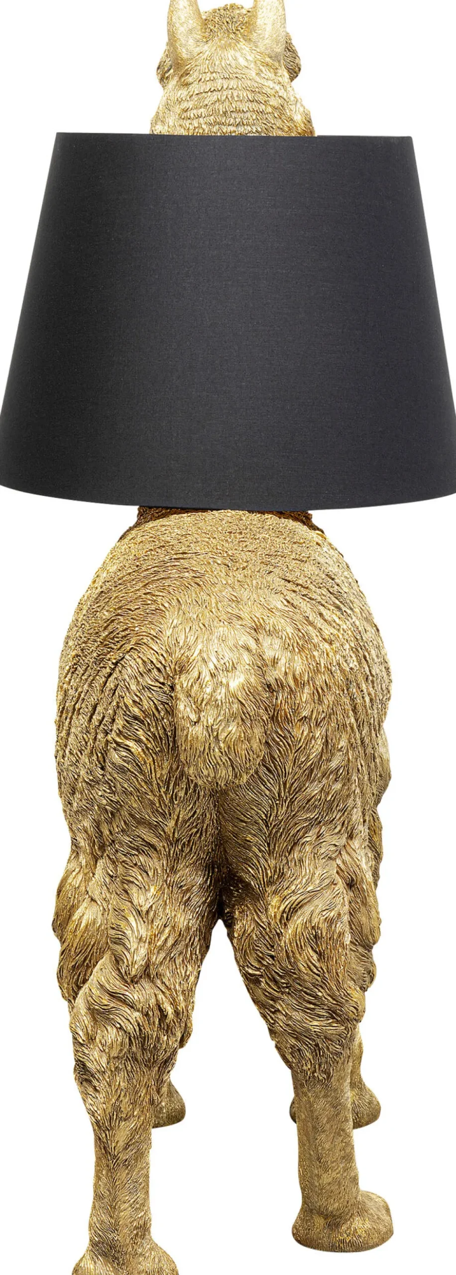 KARE Stehleuchte Alpaca Gold 108cm