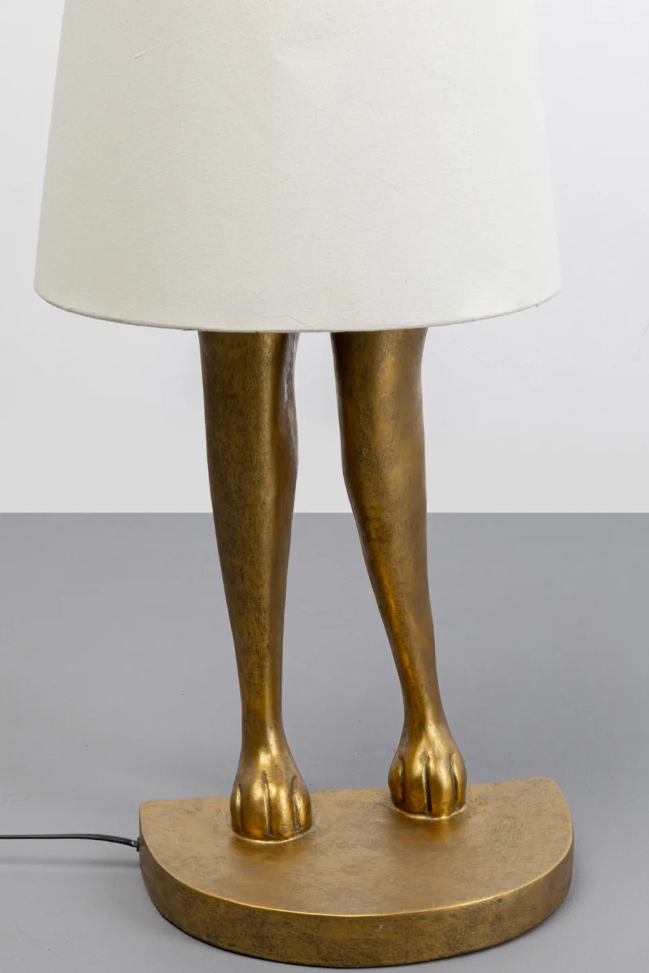 KARE Stehleuchte Animal Rabbit Gold/Weiß 150cm
