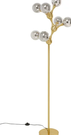 KARE Stehleuchte Atomic Balls Brass 174cm