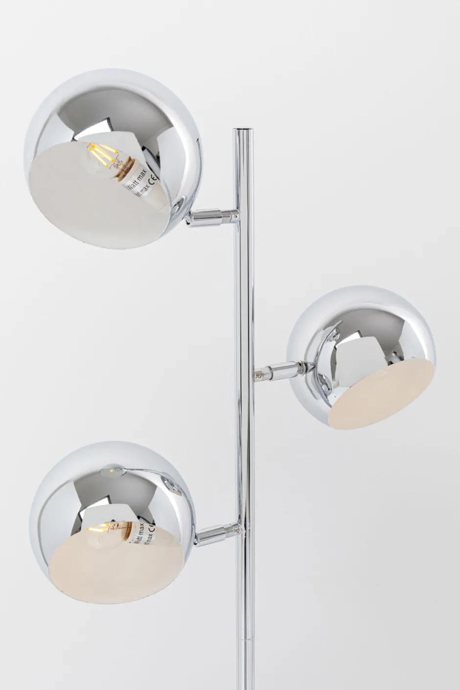 KARE Stehleuchte Calotta Chrome