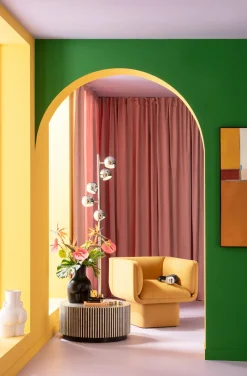 KARE Stehleuchte Calotta Chrome 5er