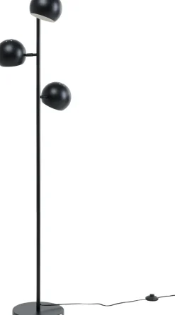 KARE Stehleuchte Calotta Schwarz 3er 151cm