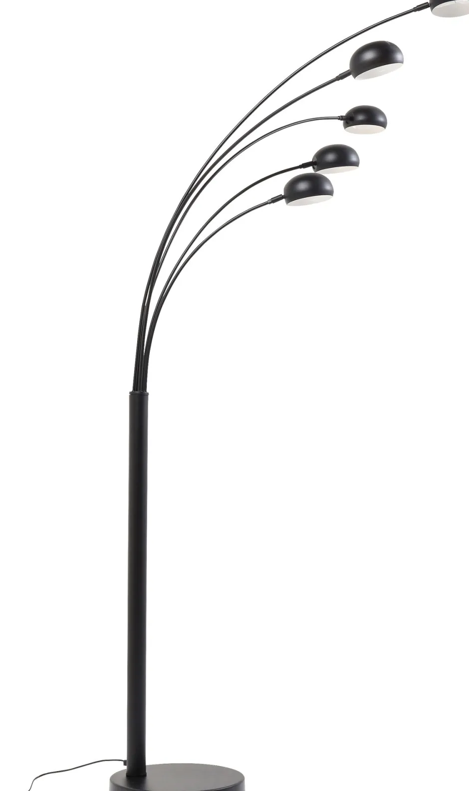 KARE Stehleuchte Five Fingers Schwarz Matt