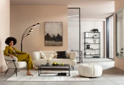 KARE Stehleuchte Five Fingers Schwarz Matt