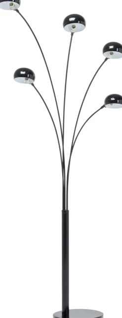 KARE Stehleuchte Five Fingers Schwarz Matt