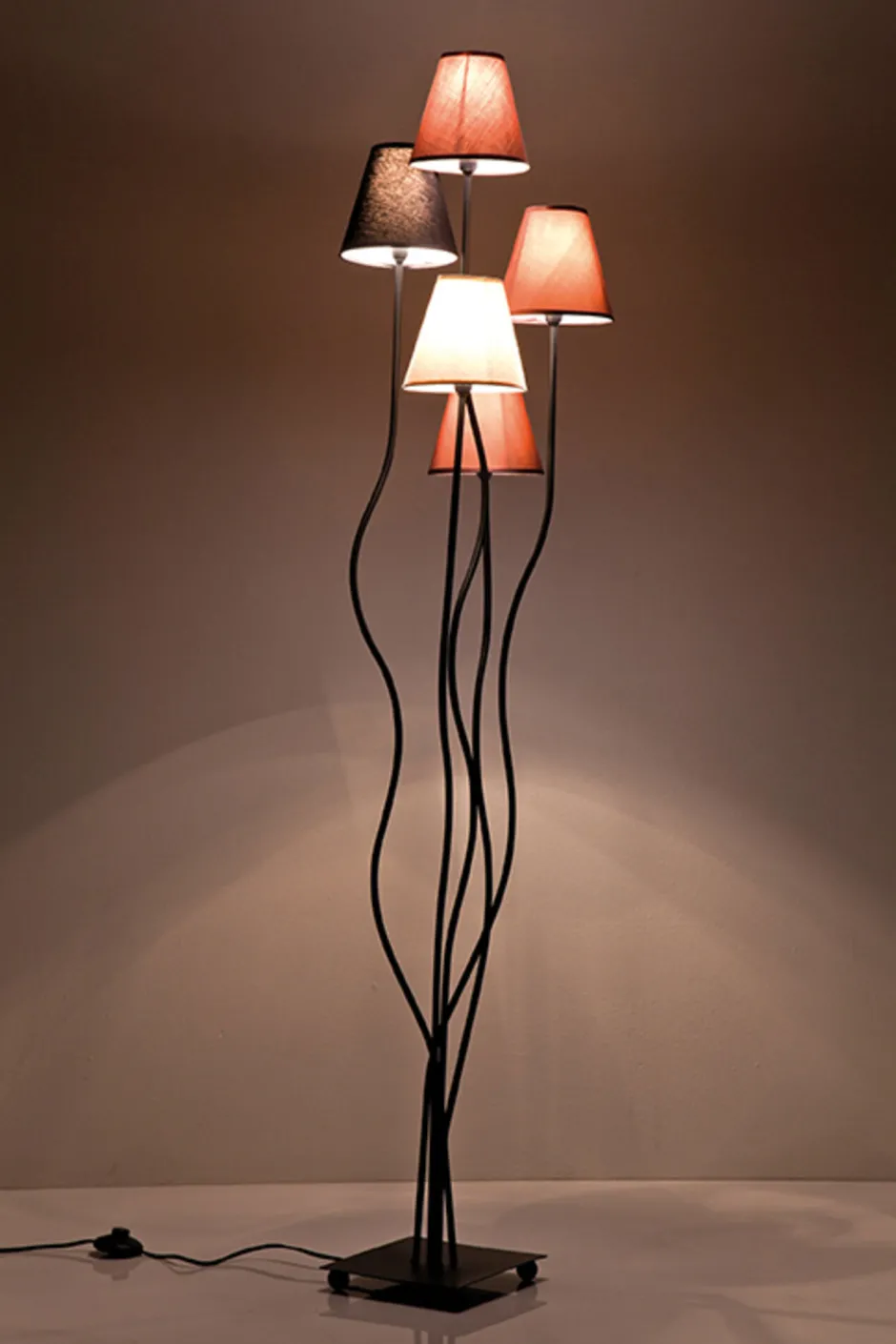KARE Stehleuchte Flexible Mocca Cinque