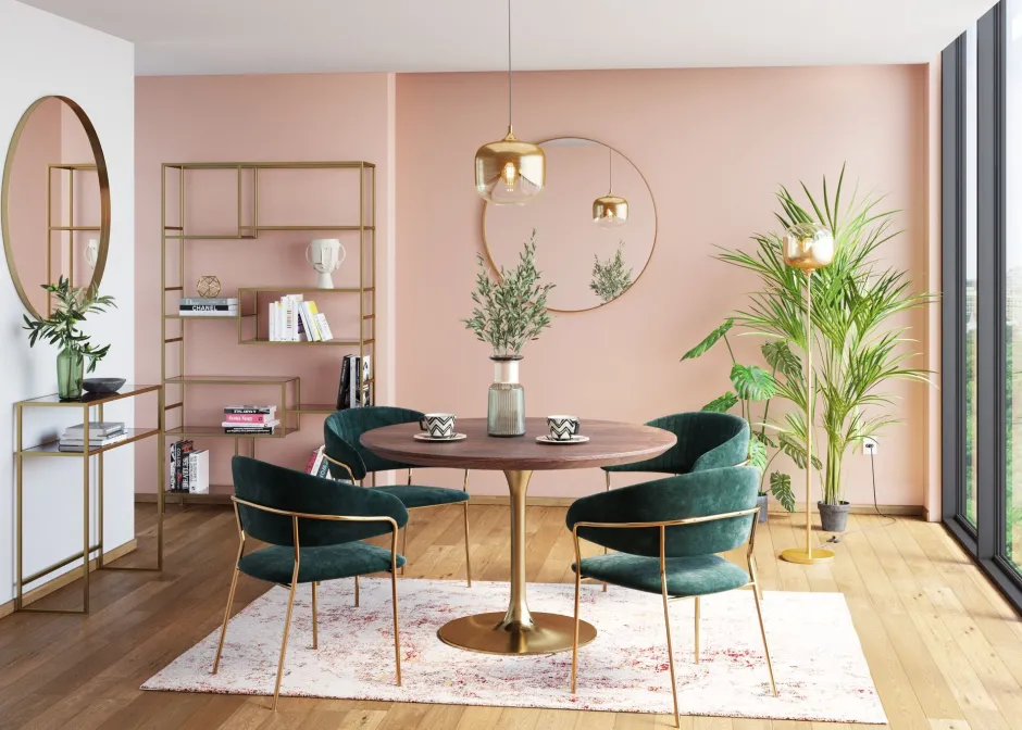 KARE Stehleuchte Golden Goblet Ball