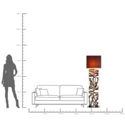 KARE Stehleuchte Nature Wave