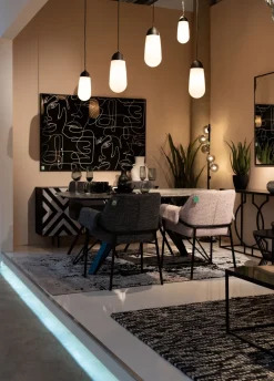 KARE Stehleuchte Scala Balls Schwarz 160cm