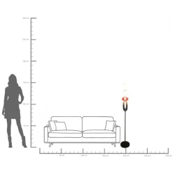 KARE Stehleuchte Sugar 150cm