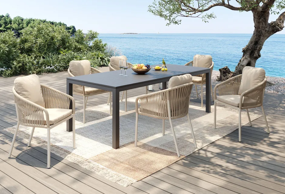 KARE Stuhl Cyprus Beige