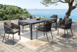 KARE Stuhl Cyprus Grau