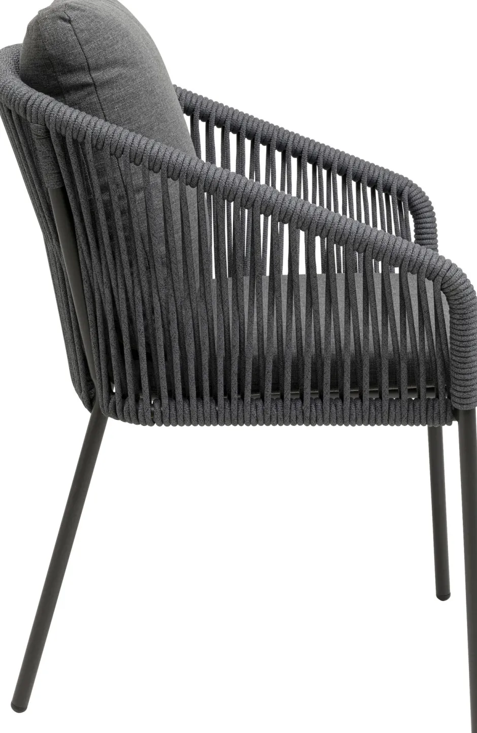 KARE Stuhl Cyprus Grau