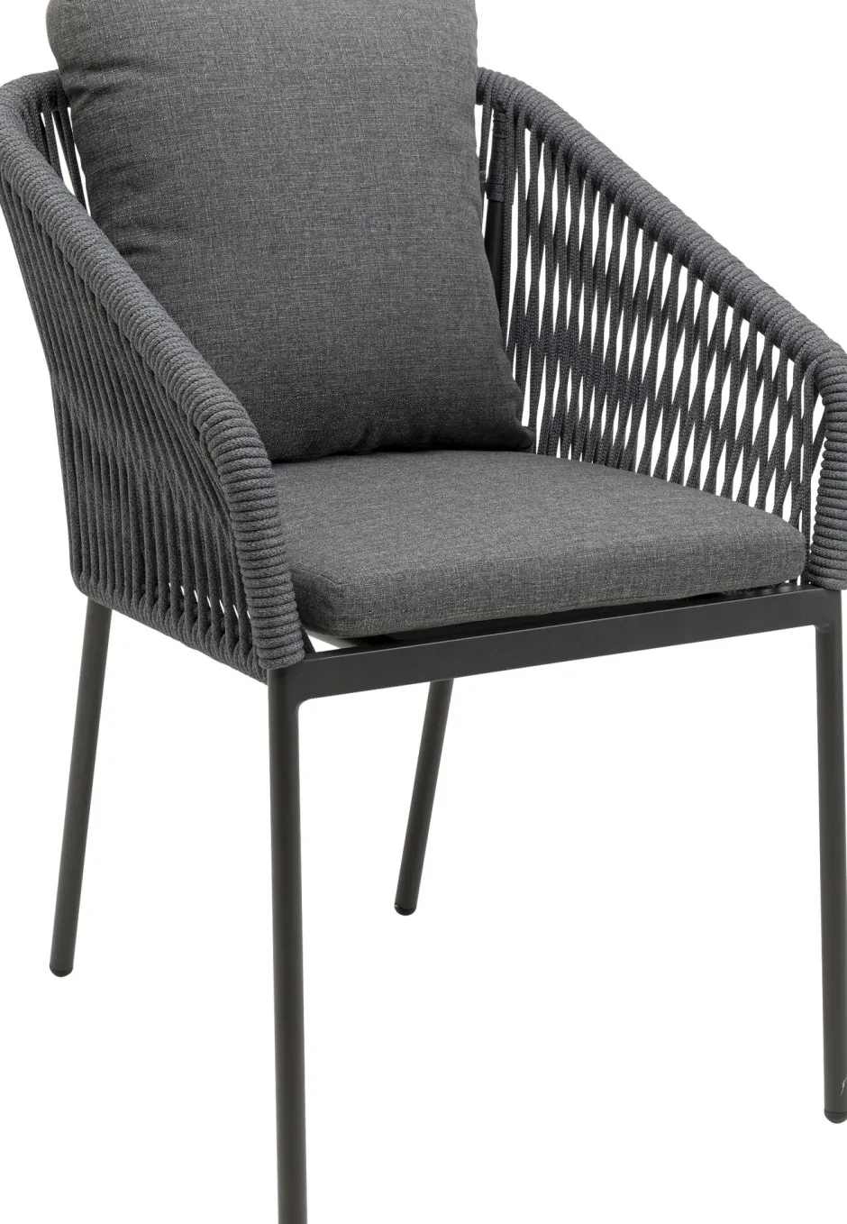 KARE Stuhl Cyprus Grau