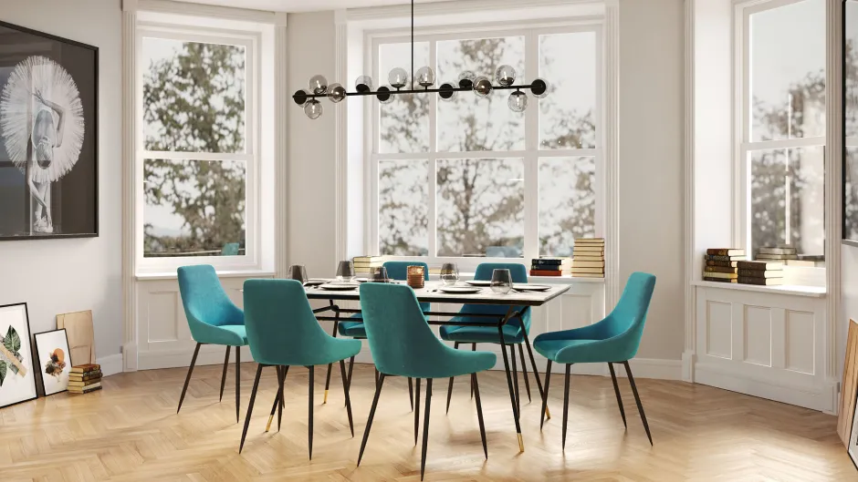 KARE Stuhl East Side Petrol