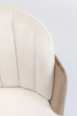 KARE Stuhl Hojas Beige