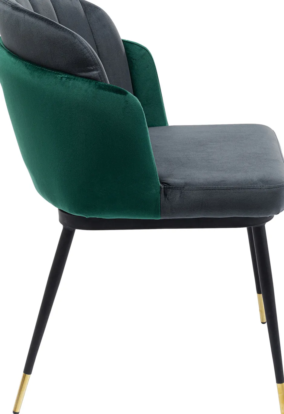 KARE Stuhl Hojas Grau