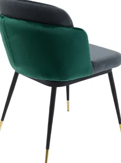 KARE Stuhl Hojas Grau