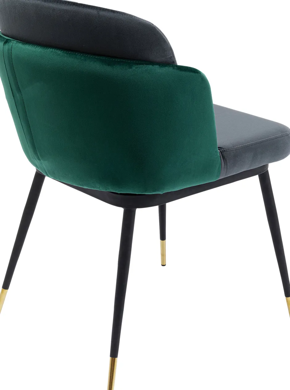 KARE Stuhl Hojas Grau