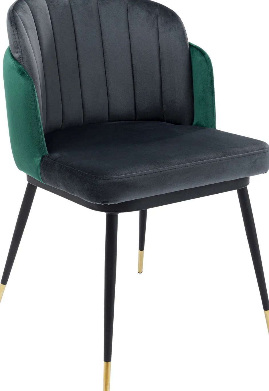 KARE Stuhl Hojas Grau